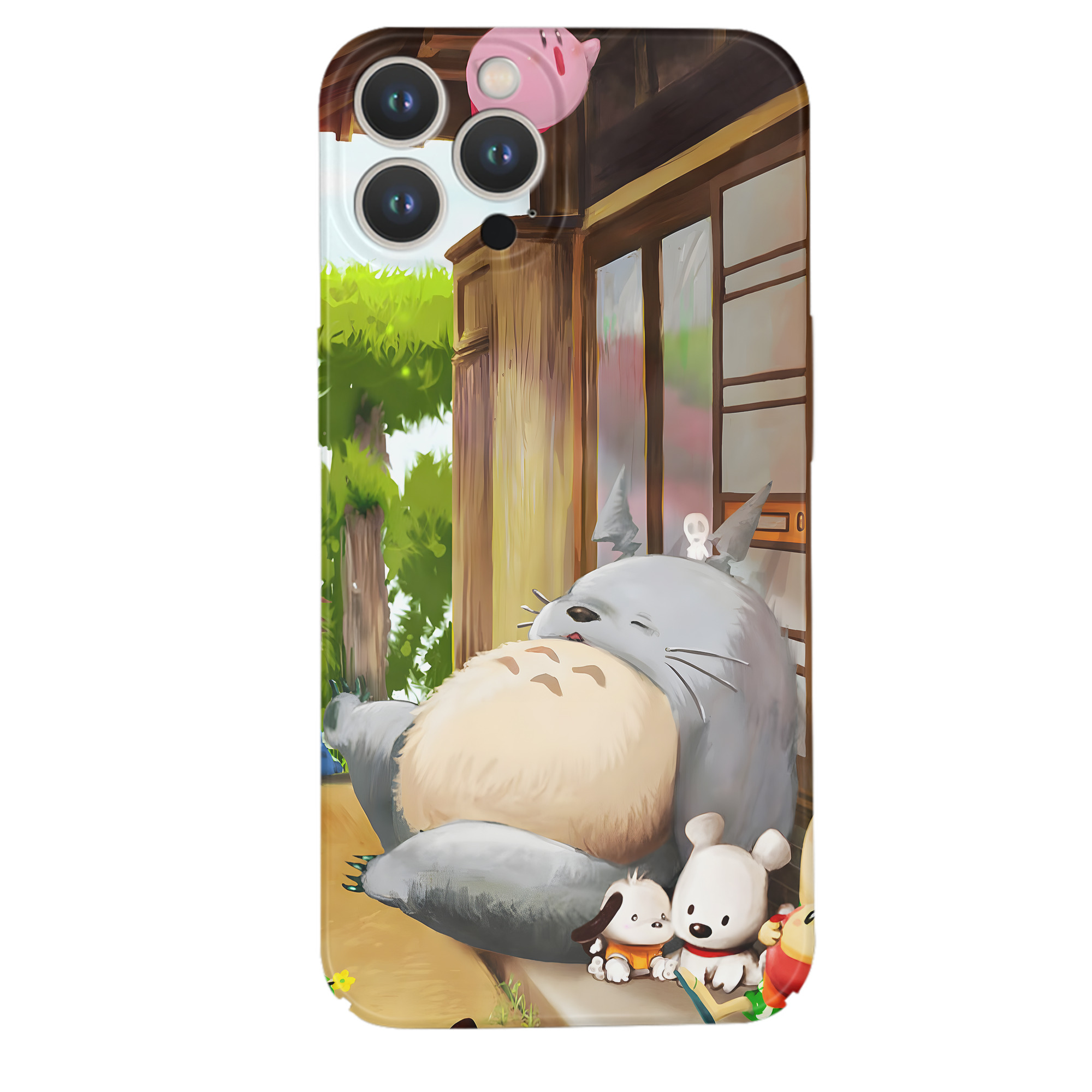 （画像用） となりのトトロ 草壁メイ 草壁サツキ My Neighbor Totoro Satsuki Kusakabe Mei Kusakabe 【iPhone 14シリーズ対応】ハードケース